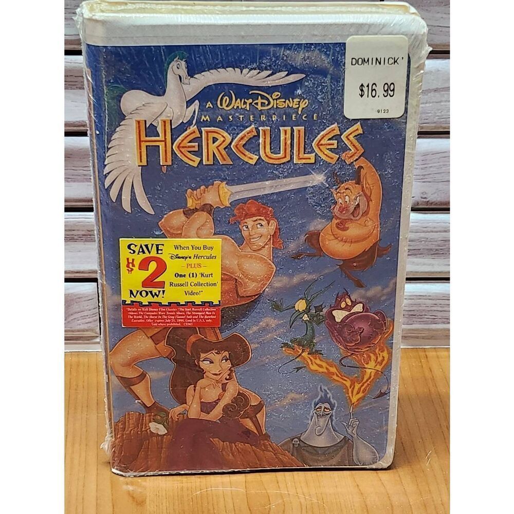 Hercules VHS New Sealed #A70